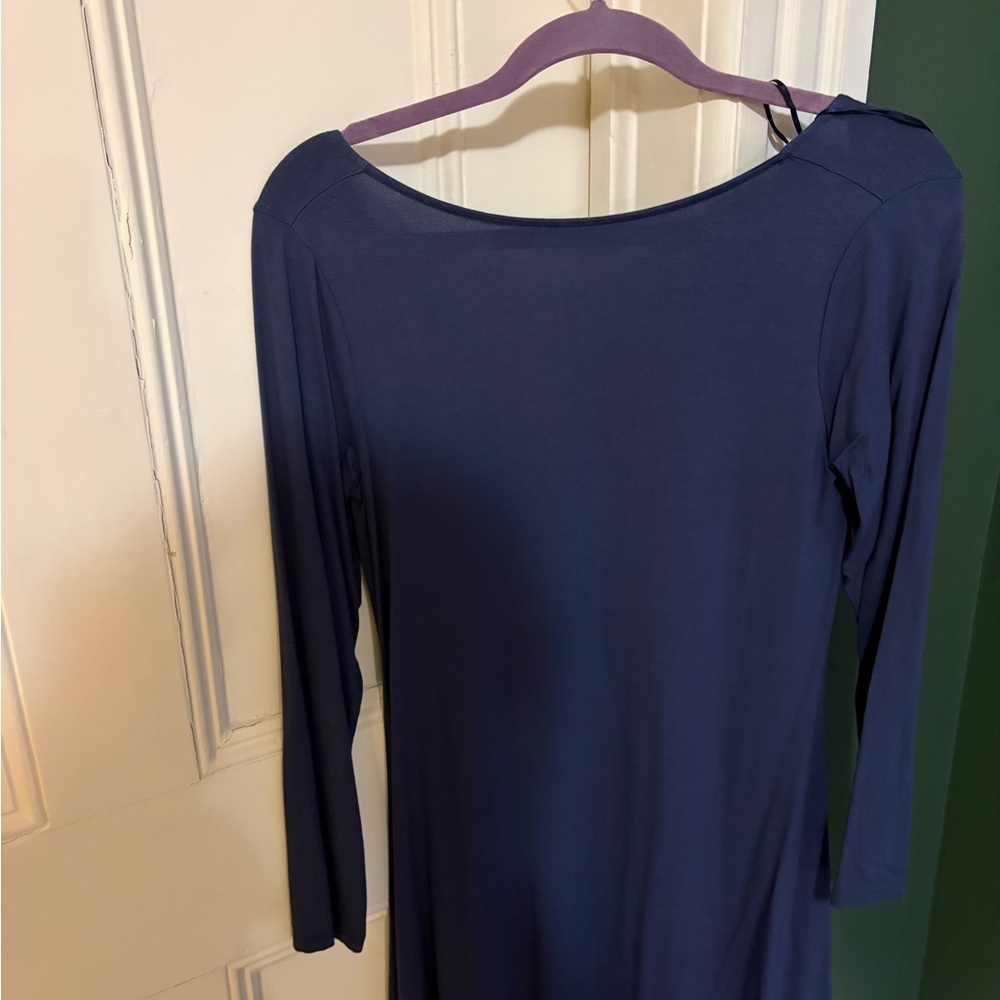 Old Navy Classic Navy Long Sleeve Dress